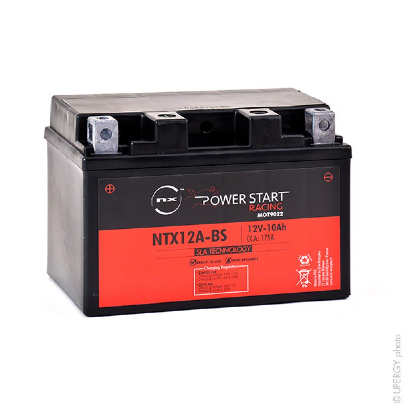 Batterie moto Kyoto / Fulbat YT12B-BS 12V 10AH